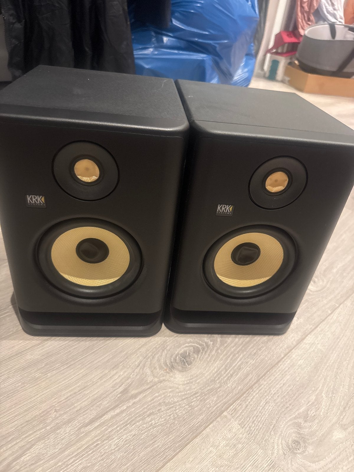 KRK Rokit 5 G3 Studiomonitoren (set van 2), Audio, Tv en Foto, Luidsprekers, Ophalen, Studiomonitor, Zo goed als nieuw, Basreflex