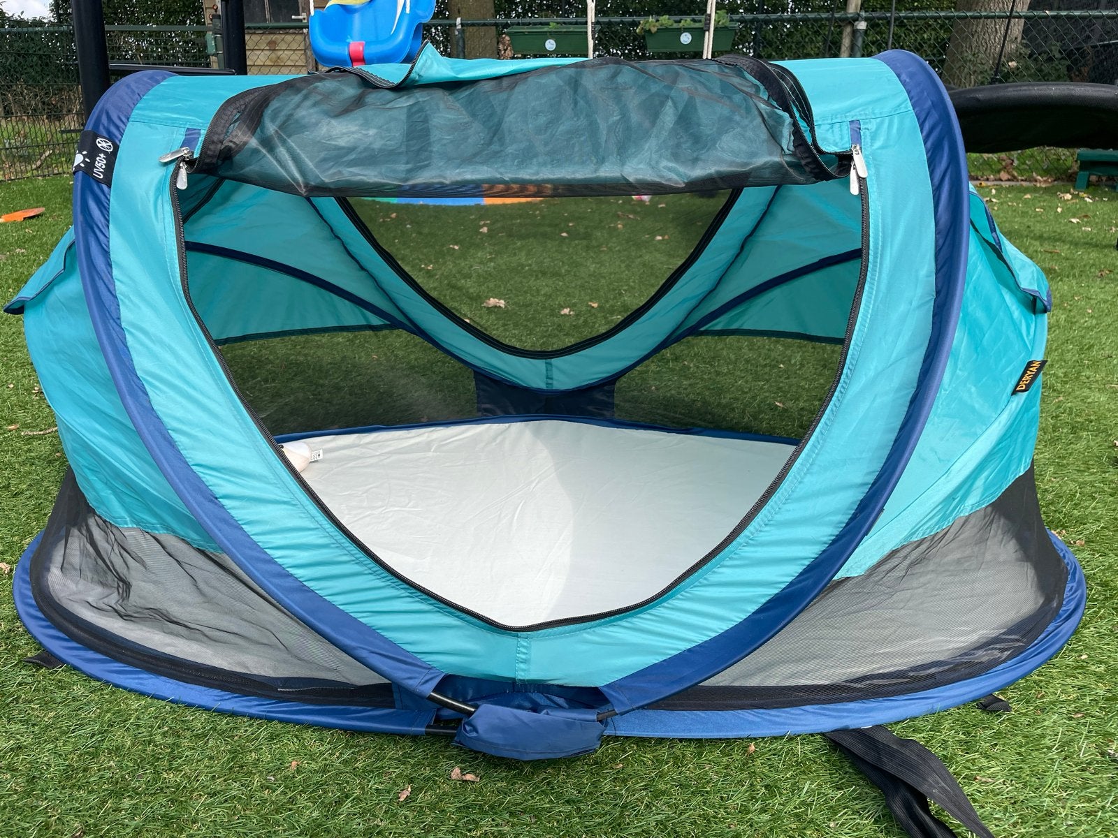 Deryan Travel Cot Peuter Luxe - Lichtgewicht Reisbedje, Ophalen of Verzenden, Zo goed als nieuw, Tot en met 2