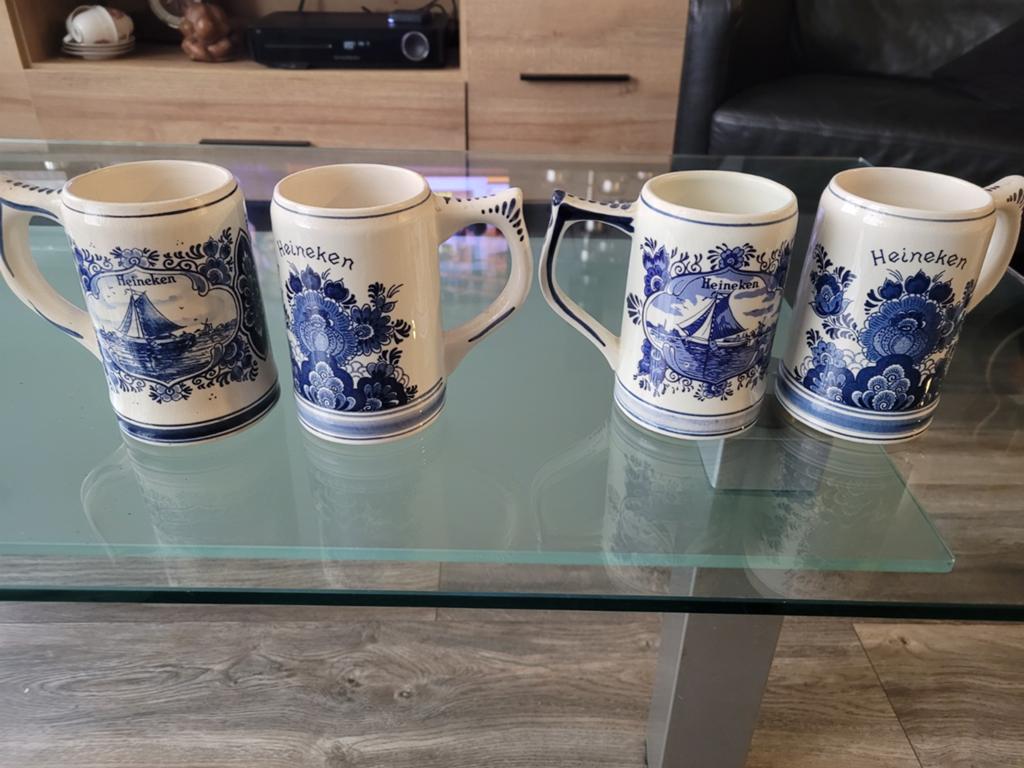 Heineken delftsblauw!, Ophalen