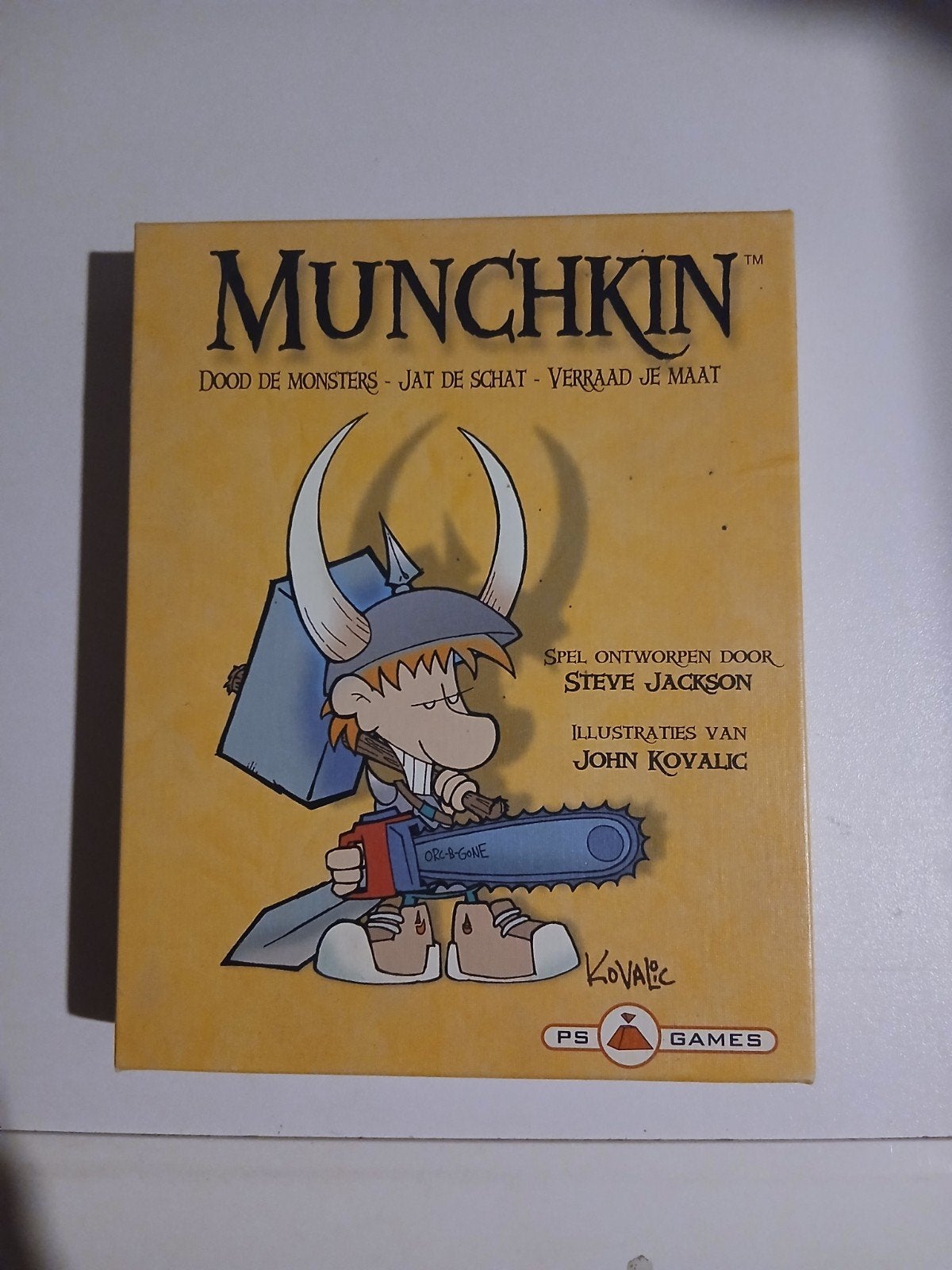 Munchkin Kaartspel - Dood de Monsters, Jat de Schat!, Vijf spelers of meer, Ophalen of Verzenden, Gebruikt, PS Games