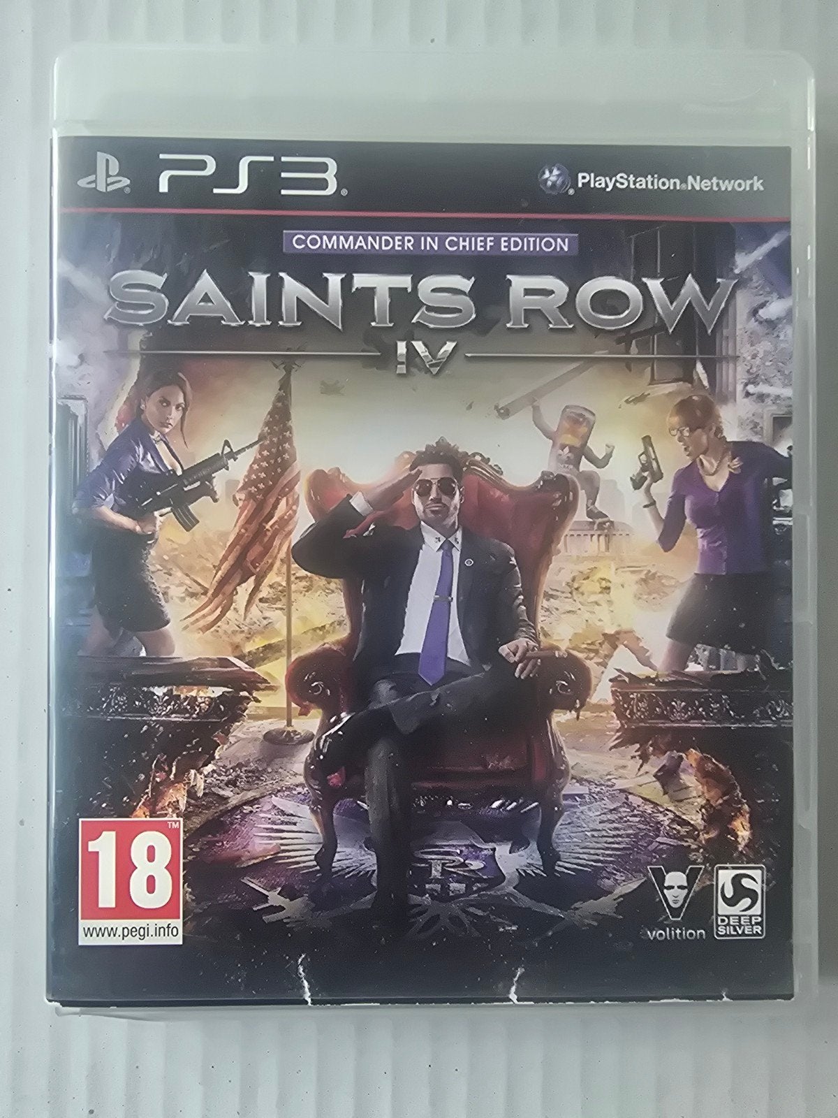 Saints Row IV Commander in Chief Edition PS3, Avontuur en Actie, Online, Gebruikt, Vanaf 18 jaar
