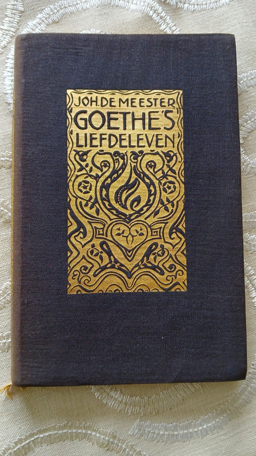 Goethe's liefdesleven. Joh. De Meester, Ophalen of Verzenden, John.de Meester