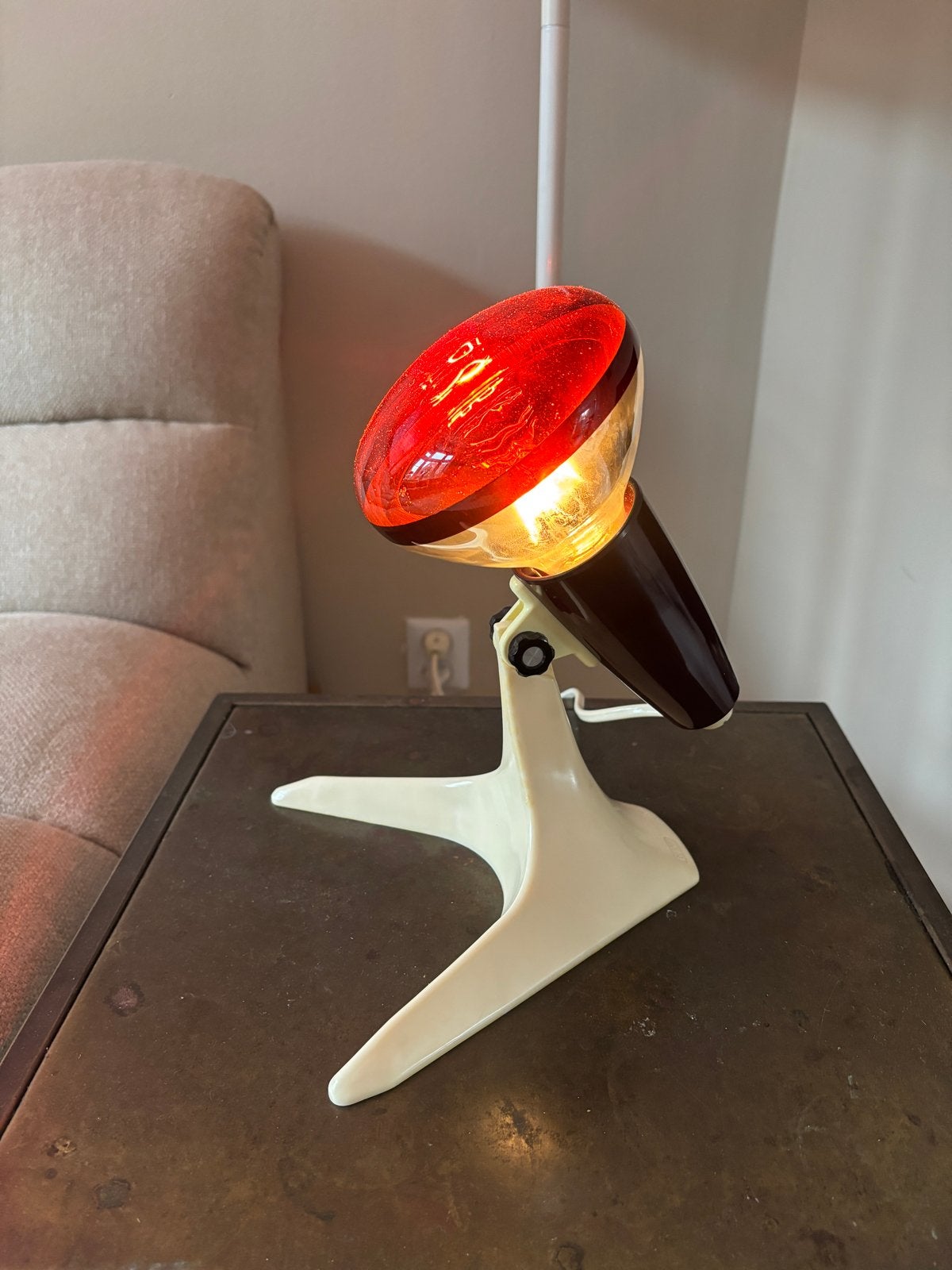Vintage Osram Theratherm Infraroodlamp - 250W, Ophalen of Verzenden, Gebruikt, Overige typen