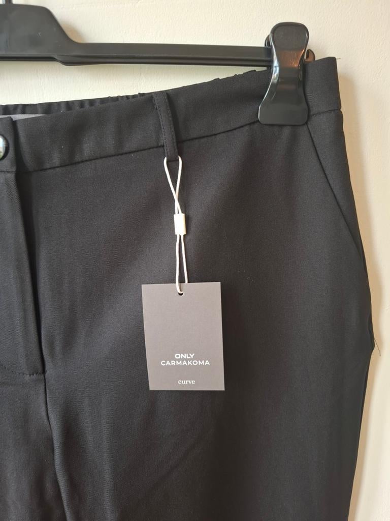 ONLY Carmakoma zomer broek zwart/ Maat: 44 ruim!, Zwart, Maat 42/44 (L), Nieuw, Ophalen of Verzenden