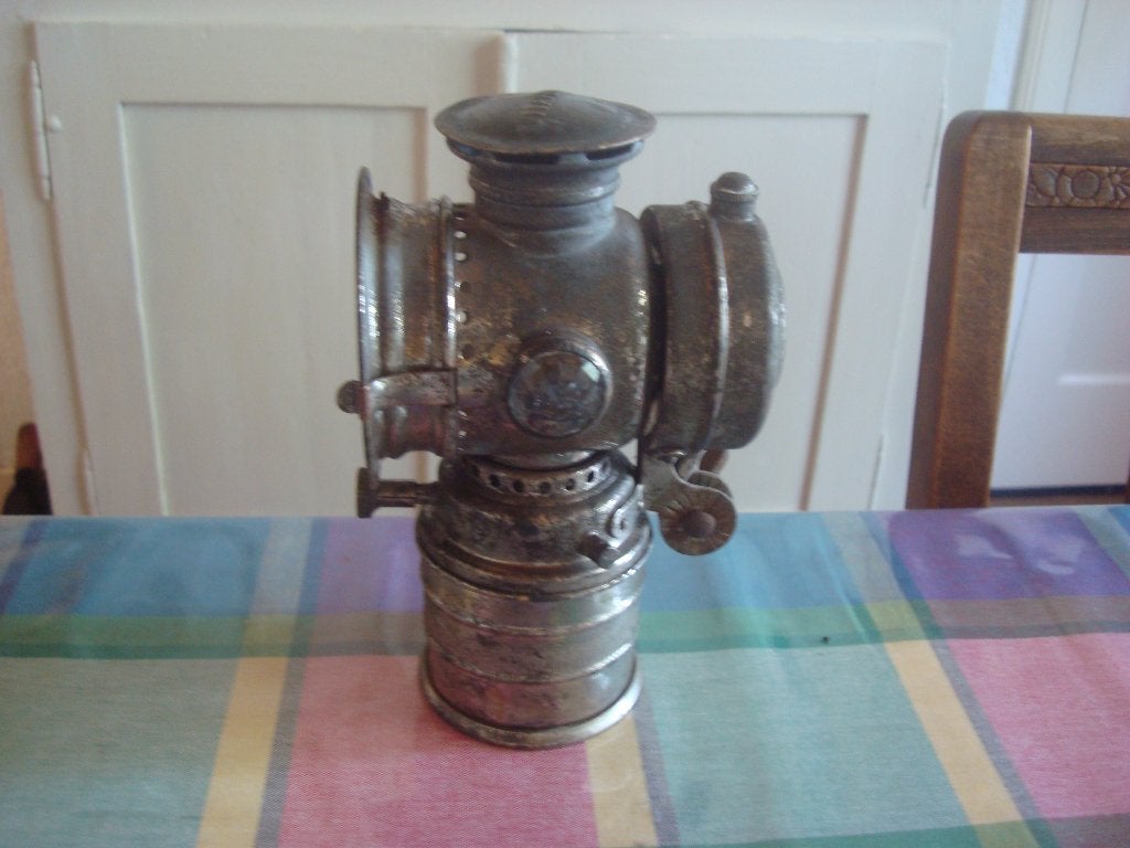 antieke carbidlamp fietslamp VITAPHARE, Ophalen of Verzenden