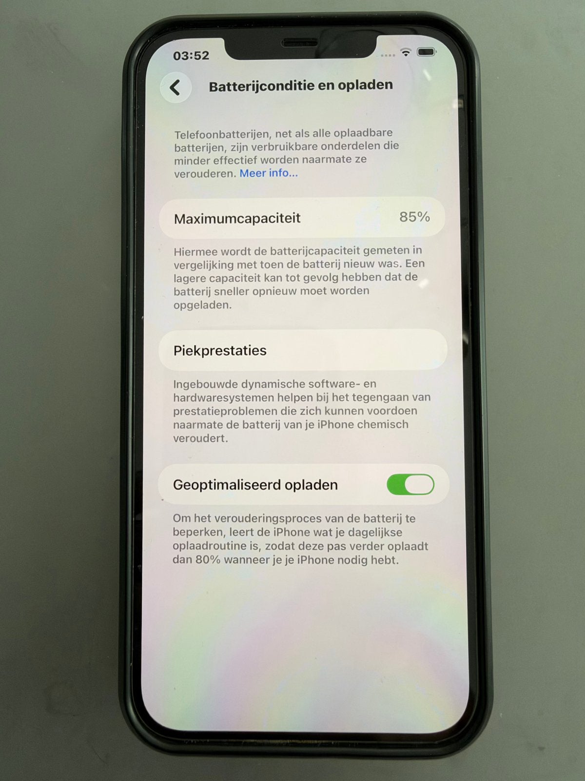 iPhone 12 Pro Max 256 GB - zeer nette staat - 85% batterij, Telecommunicatie, Zwart, IPhone 12 Pro Max, Zo goed als nieuw, Zonder simlock