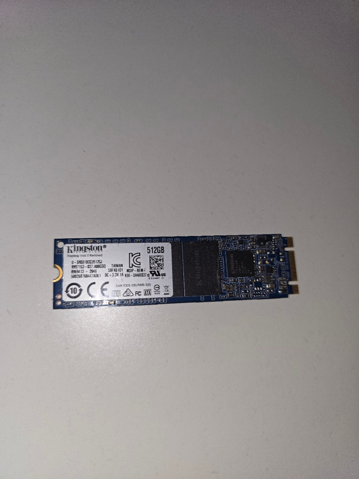 512gb kingston ssd, Ophalen, Intern, Gebruikt, Kingston