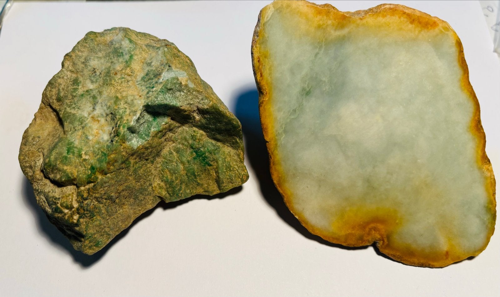 Natuurlijke ruwe en geslepen mineralen in jadeite, Ophalen of Verzenden, Mineraal