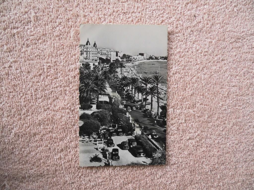 La Cote d, Azur, Ophalen of Verzenden, 1940 tot 1960, Gelopen, Frankrijk