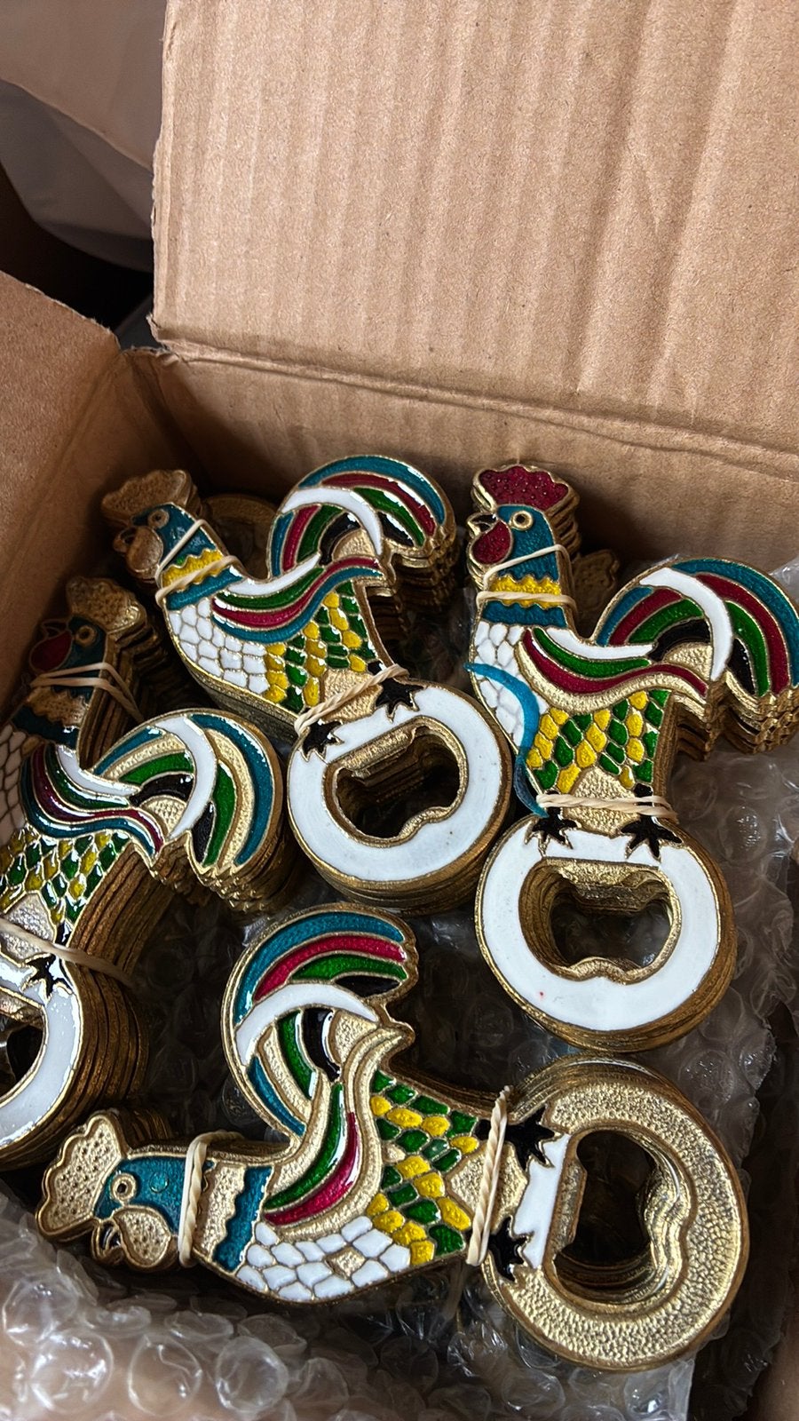 Te koop 230 st bronzen flessen openers, Ophalen, Nieuw