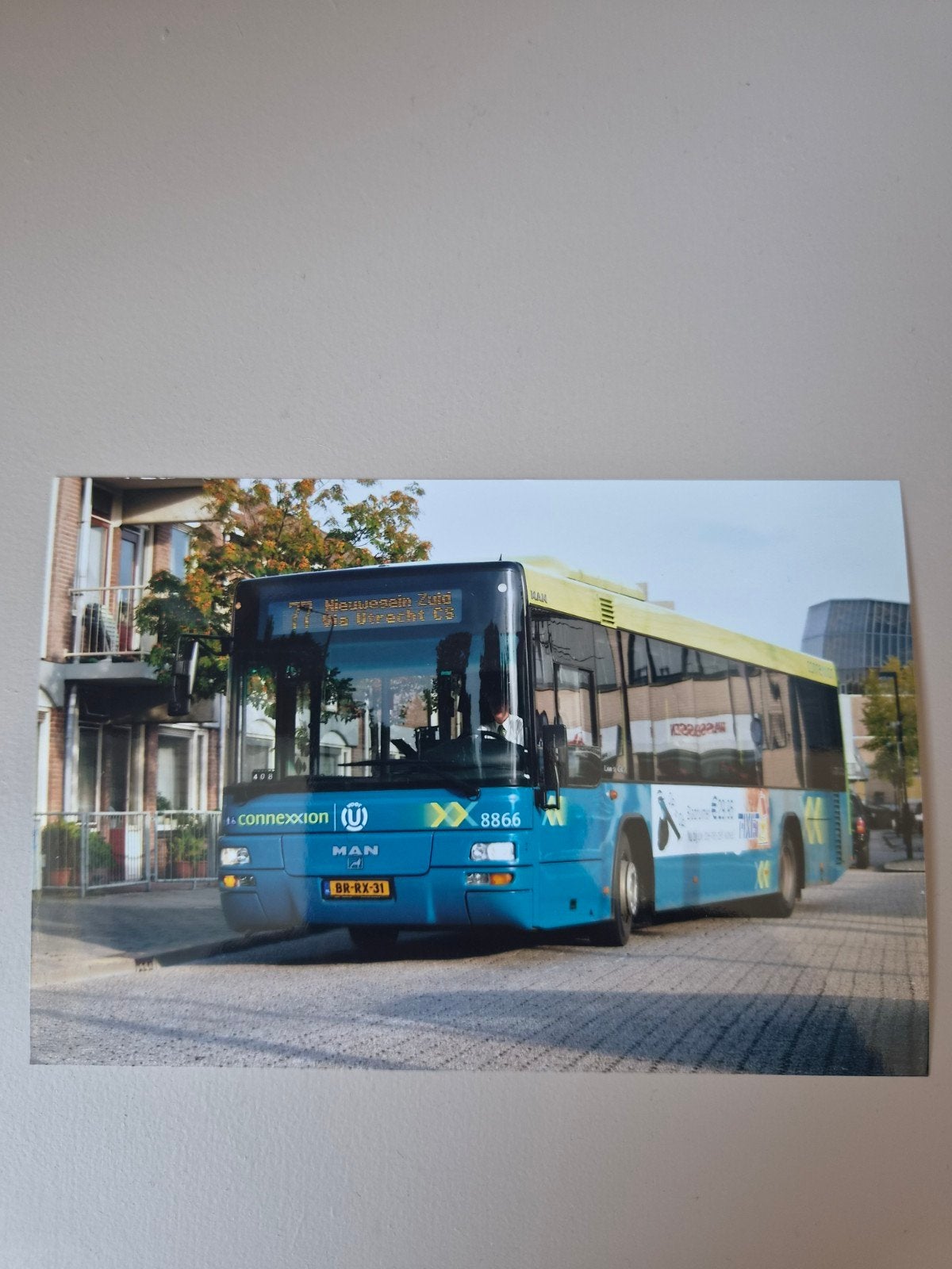 Foto bus Connexxion 8866 10x15 cm, Verzamelen, Ophalen of Verzenden