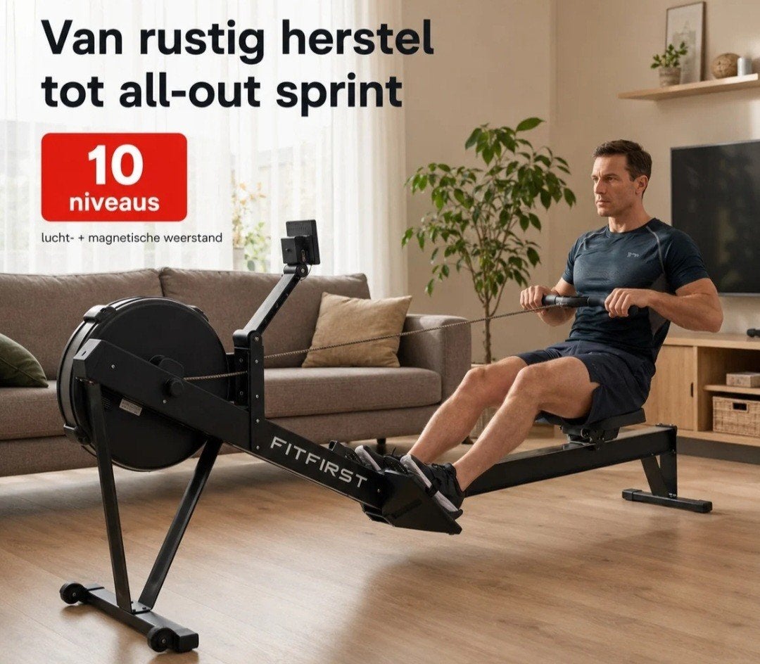 Roeimachine Fitfirst airrower, Ophalen, Zo goed als nieuw