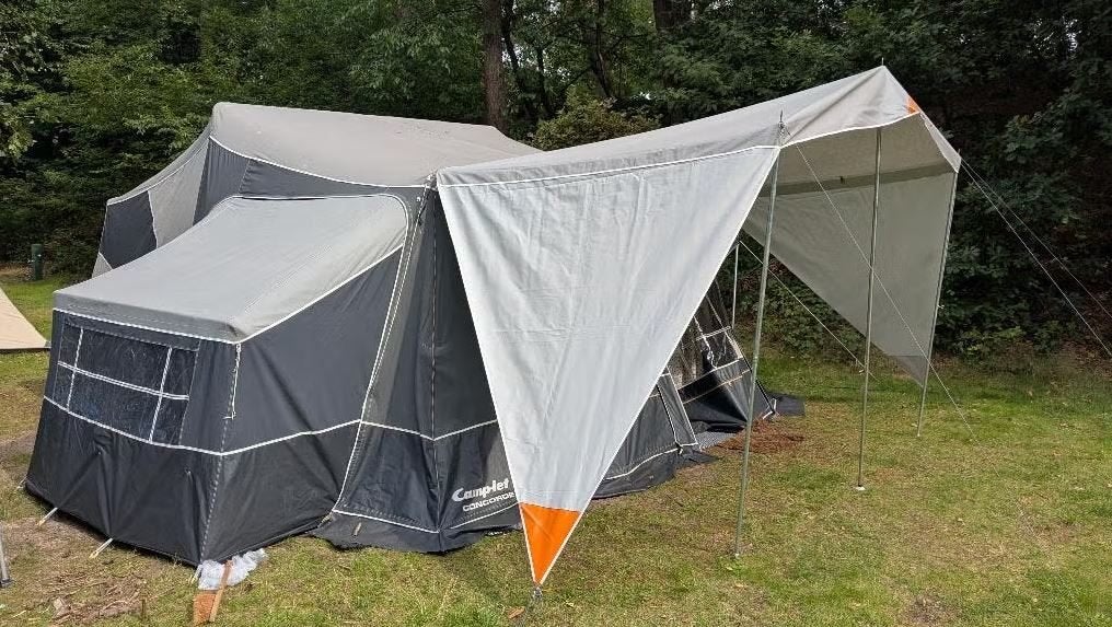 Camplet Apollo, Concorde en Royal, Ophalen of Verzenden, Aanwezig, Camp-Let, Grijs