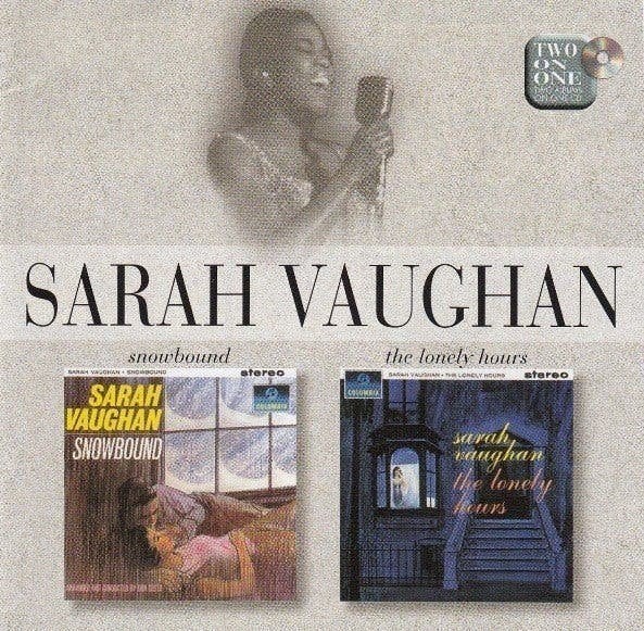 Sarah Vaughan – Snowbound/The Lonely Hours, Verzenden, Zo goed als nieuw, Jazz, Remastered