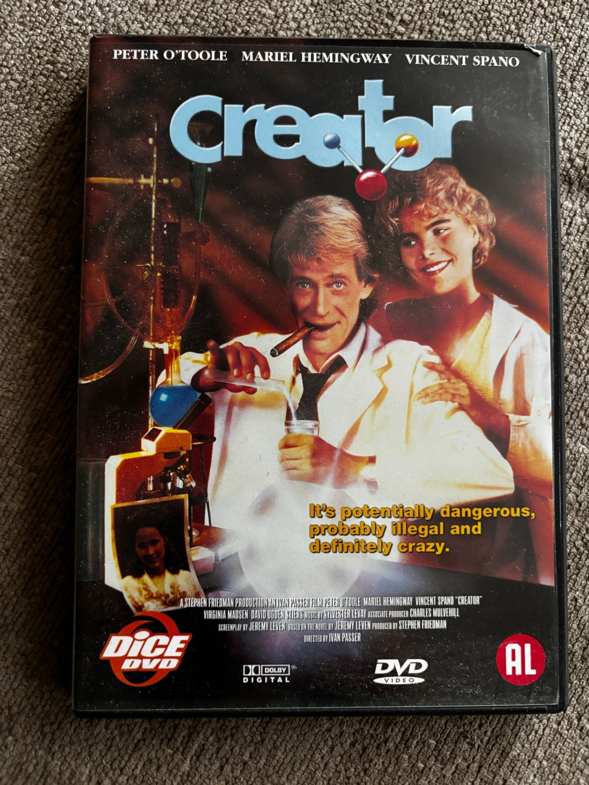 Creator DVD - Peter O'Toole, Mariel Hemingway, Engels, Alle leeftijden, Nederlands, Ophalen of Verzenden