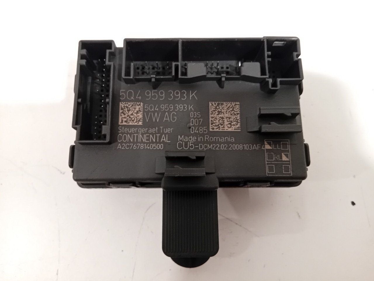 Computer centrale vergrendeling Audi A1, Onderdelen@venauto.nl, Van der Ven Autorecycling B.V., Gebruikt, Ettenseweg 76, 4706 PB Roosendaal, The Netherlands