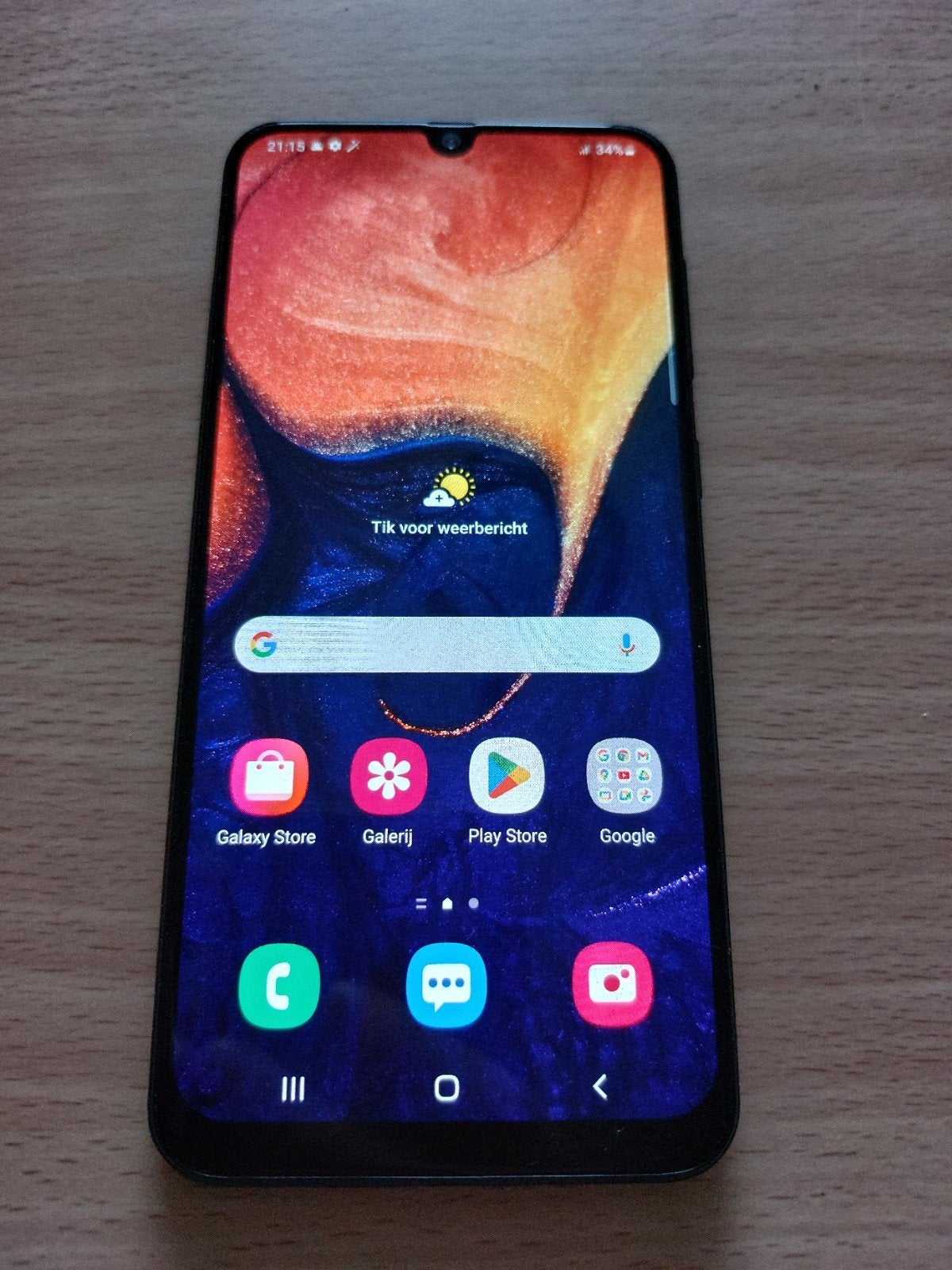 Samsung Galaxy A50 128GB, Ophalen, Gebruikt, Zwart, Touchscreen