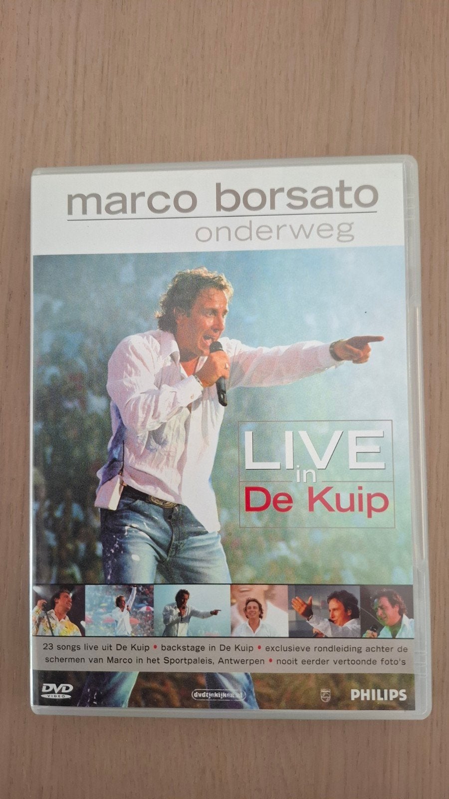 Marco Borsato - Live in de Kuip DVD, Gebruikt, Alle leeftijden, Nederlands, Inclusief doosje