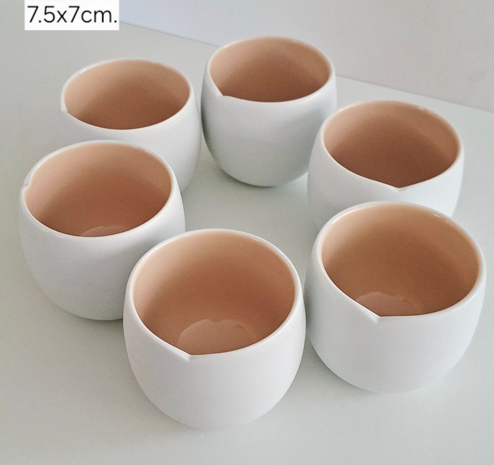 6 NESPRESSO DUBBELWANDIG LUNGO/CAPUCINO MOK INDIA MAHDAVI, Ophalen, Nieuw, Overige stijlen, Kop(pen) en/of Schotel(s)
