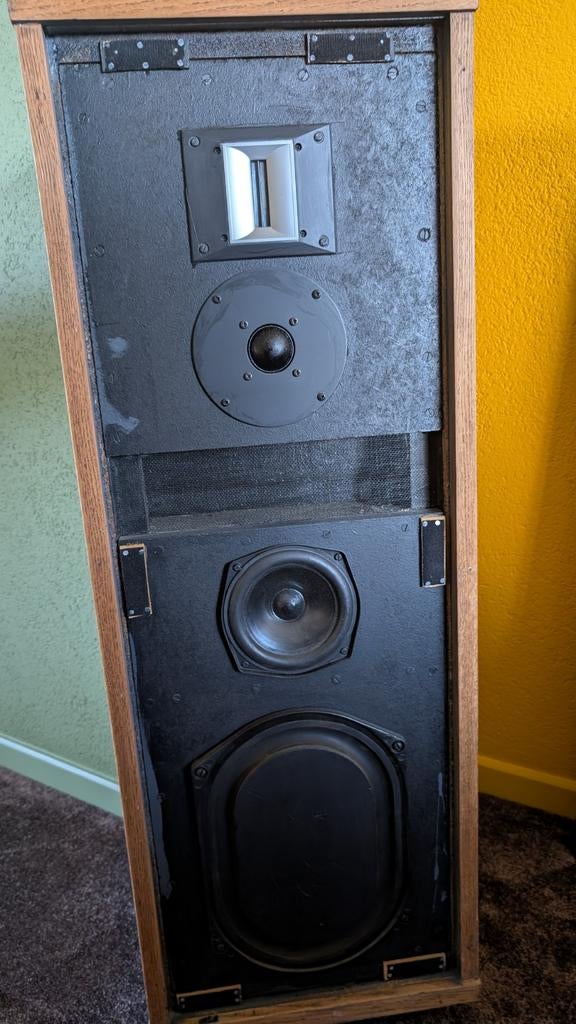 Rogers Monitor (Remo hifi) speakers, Audio, Tv en Foto, Luidsprekers, Gebruikt, 60 tot 120 watt, Front, Rear of Stereo speakers