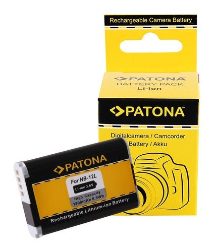 Battery Canon NB-12L LEGRIA mini X VIXIA mini X PowerShot G1, Verzenden, Nieuw