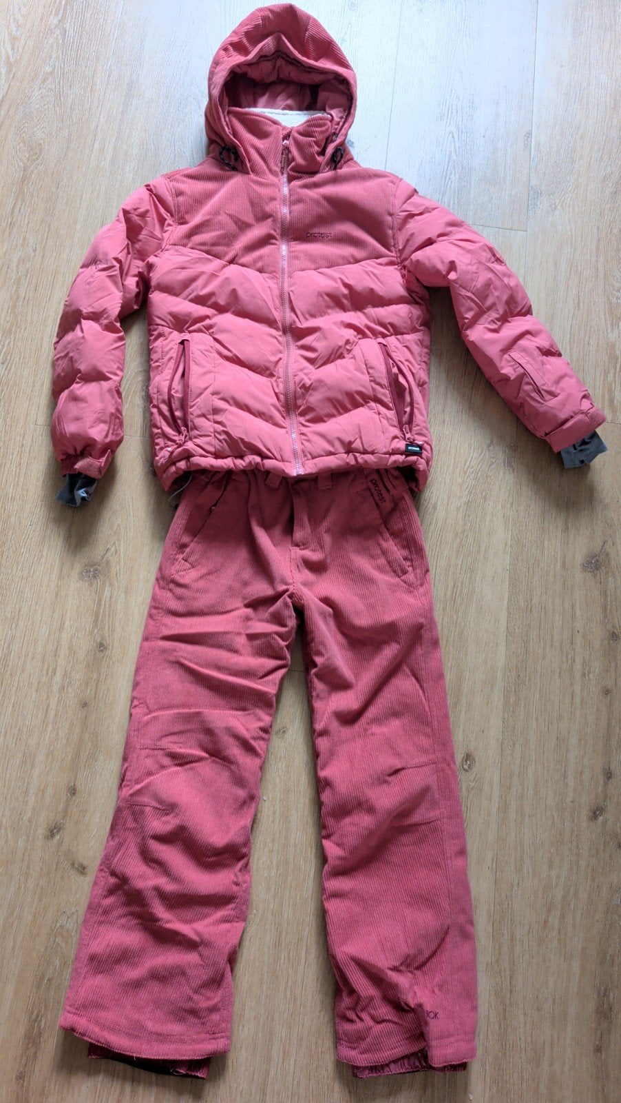 Protest skipak meisje 140/152 roze - zo goed als nieuw, Ophalen of Verzenden