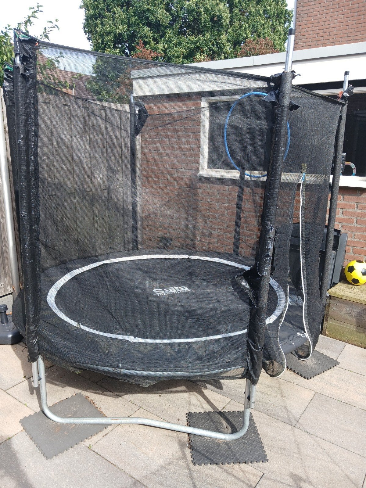 salta trampoline, Ophalen, Zo goed als nieuw
