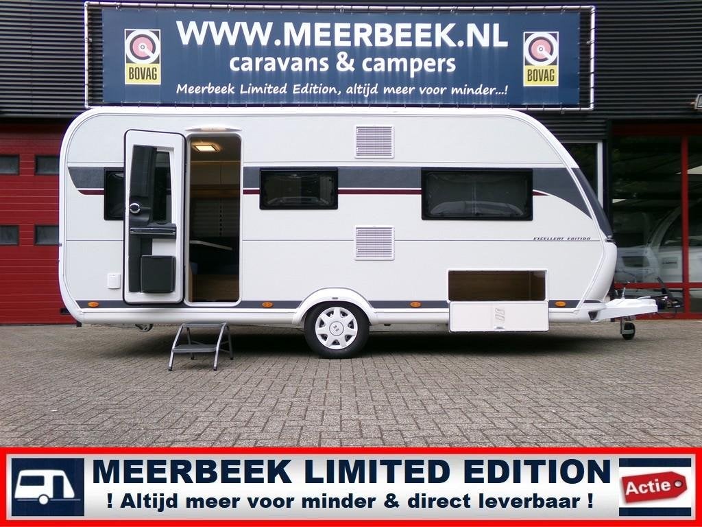 Hobby Excellent Edition 495 UL 2027 NIEUWSTE MODEL !, Caravans en Kamperen, Schokbreker, Rondzit, Hobby, Particulier