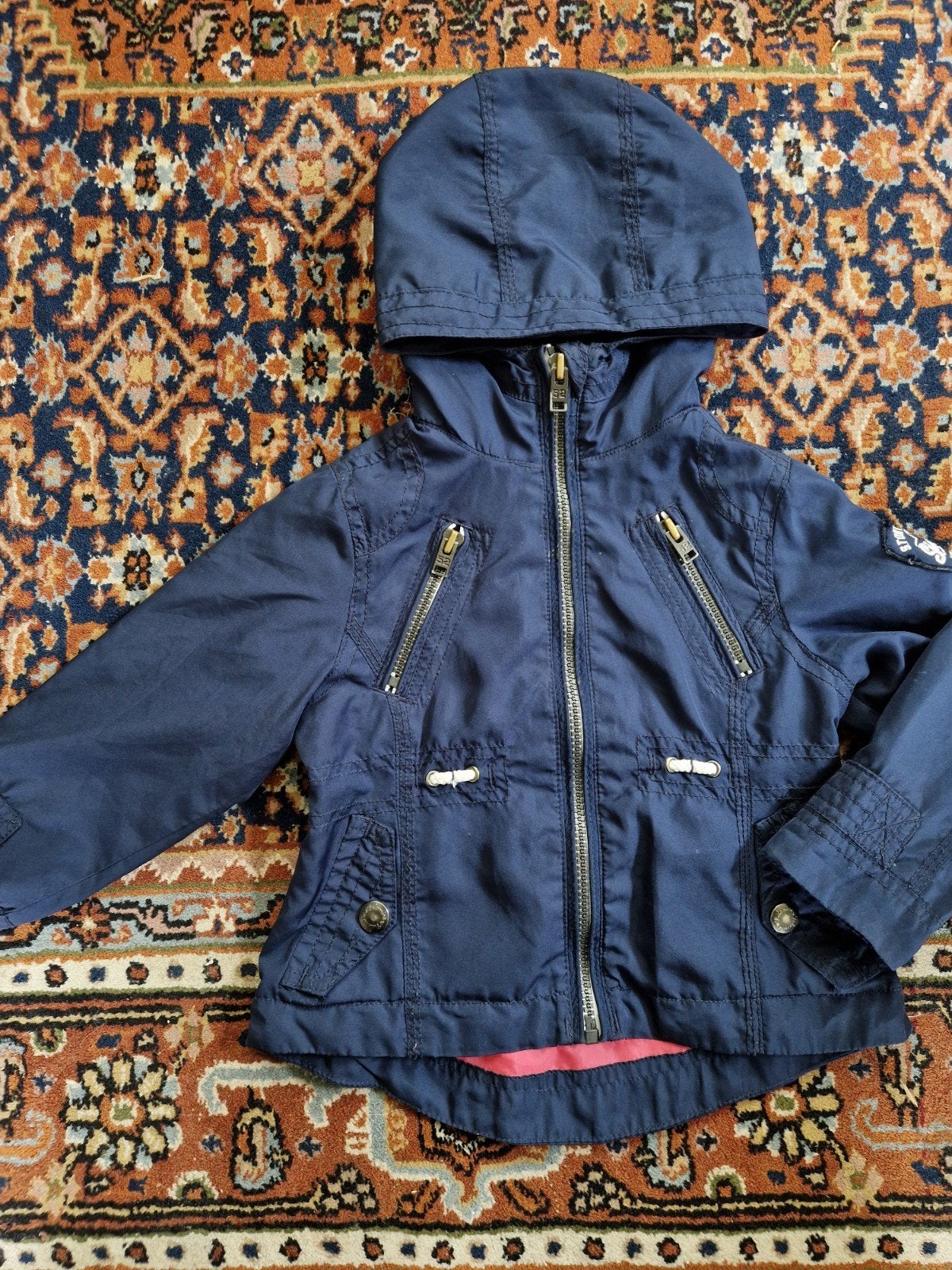 Palomino C&A zomerjas parka - navy blauw maat 92, Gebruikt, Meisje, Palomino (C&A), Ophalen of Verzenden
