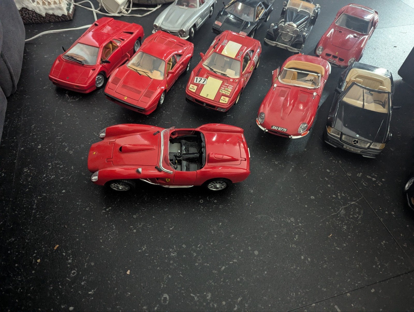 vintage autos  schaalmodel, Ophalen, Gebruikt
