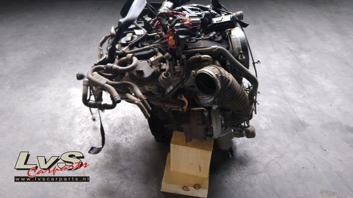 Motor van een Audi A4, Gebruikt, -, -, -