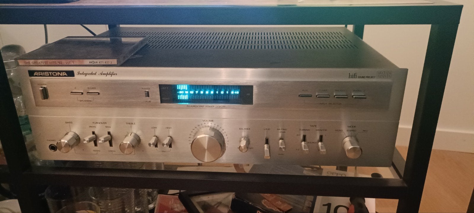 Aristona SX 6396 Geïntegreerde Versterker - Mooie Staat, Zo goed als nieuw, 60 tot 120 watt, Stereo, Ophalen