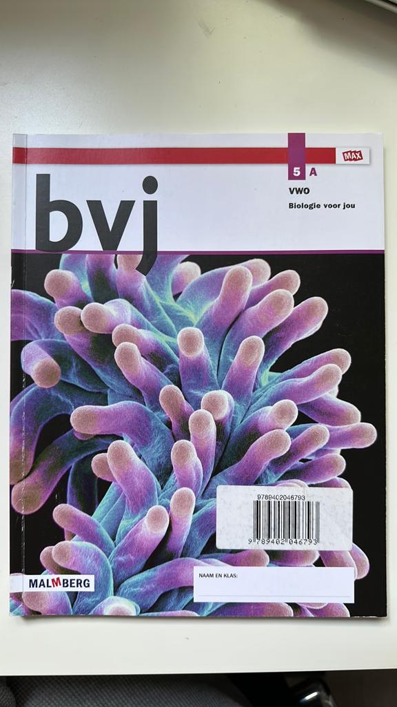 Biologie voor jou - MAX - boek+online 5 vwo 4-jaar afname, Boeken, Ophalen of Verzenden, Zo goed als nieuw, Overige niveaus, Nederlands