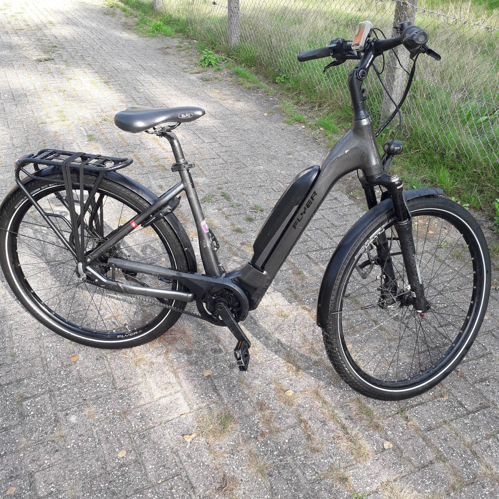 FLYER UPSTREET 5 Elektrische Fiets en met storing, Ophalen, Gebruikt, 50 km per accu of meer, Overige merken