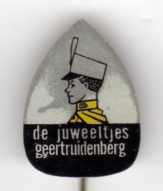 Speldje DE JUWEELTJES GEERTRUIDENBERG MUZIEKVERENIGING (A9), Verzamelen, Ophalen of Verzenden, Gebruikt, Overige onderwerpen