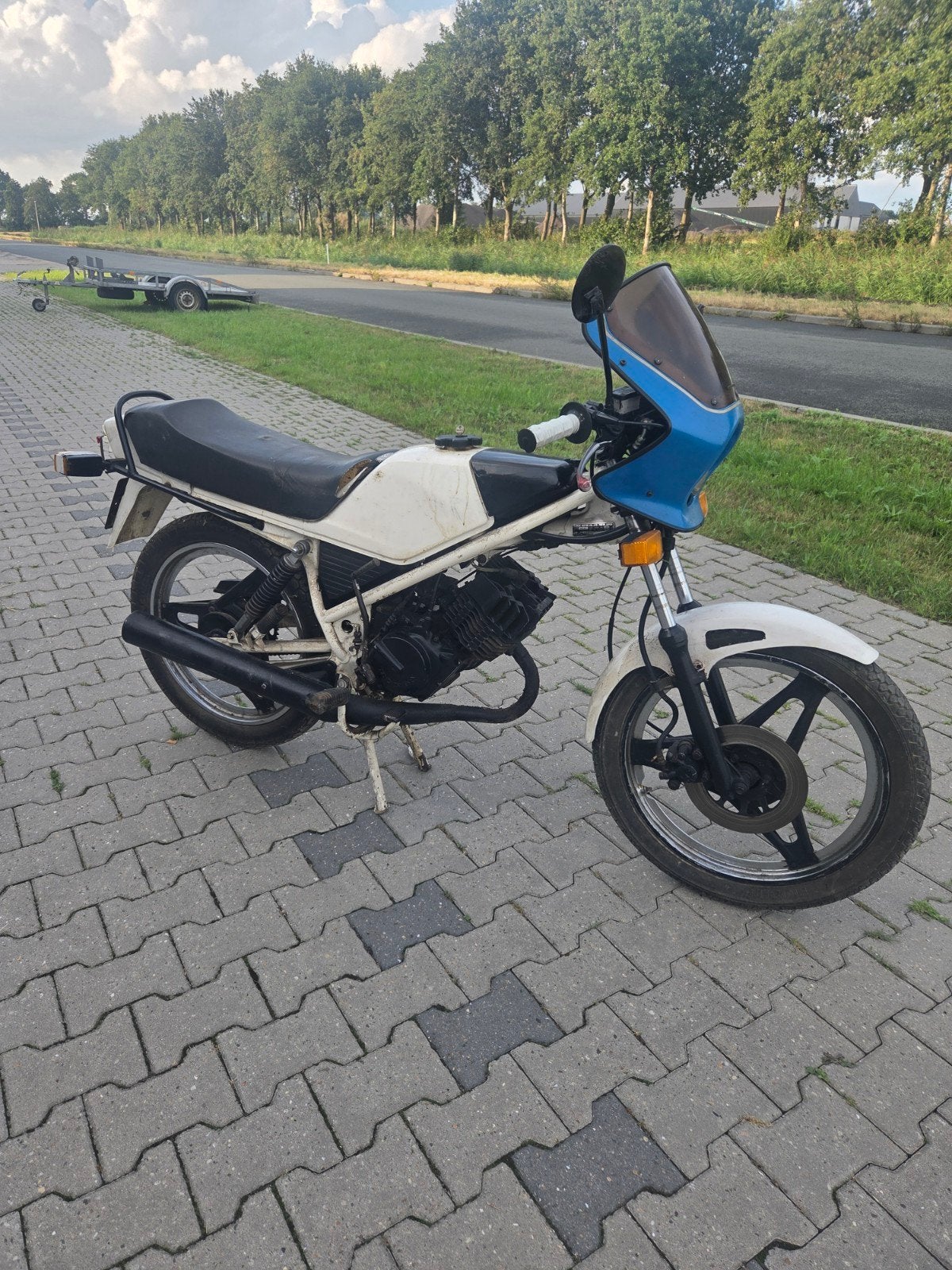 Honda mb8 leuke opknapper 5bak 80cc, Fietsen en Brommers, Ophalen, Gebruikt, 80 cc, 5 versnellingen