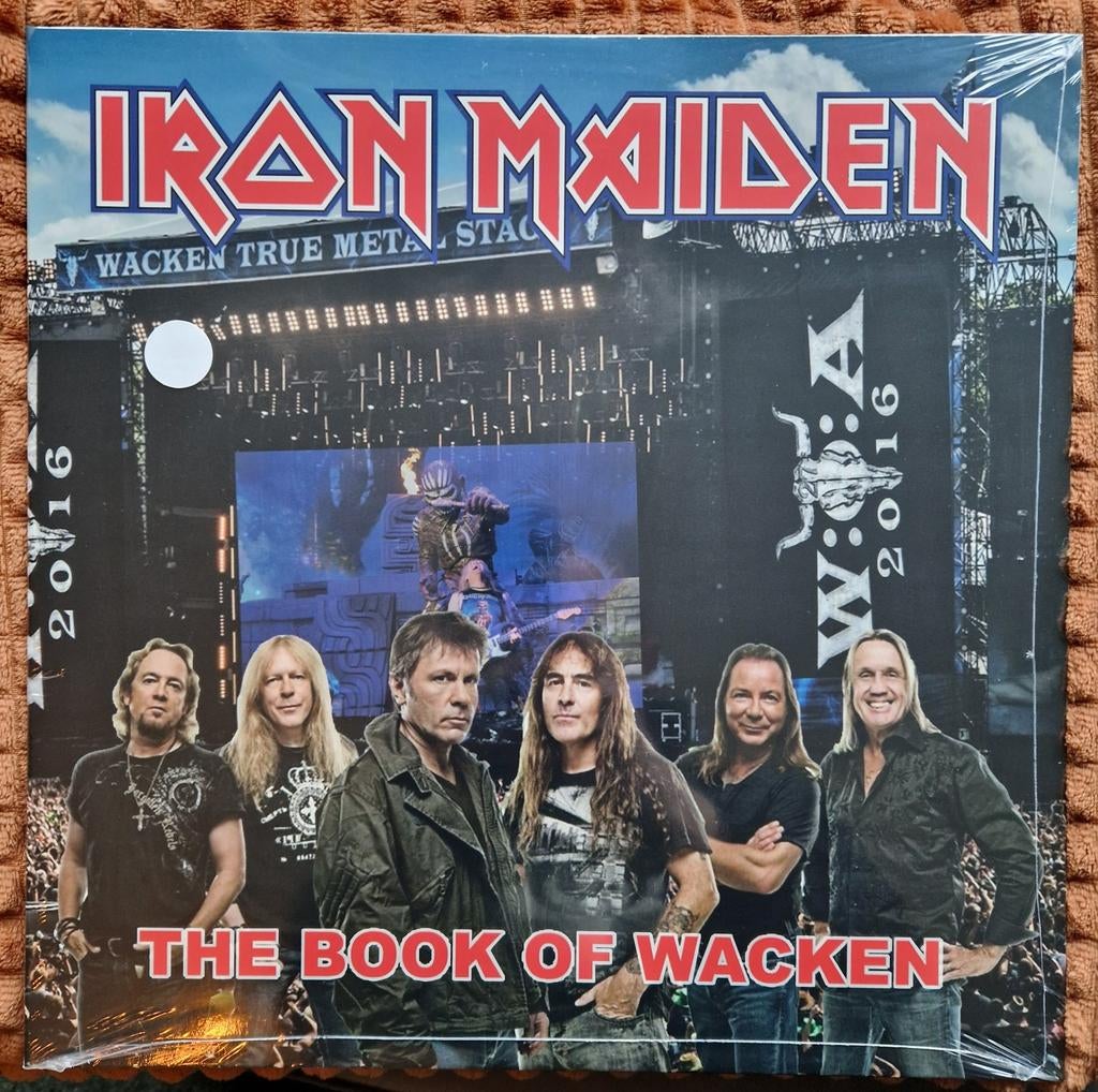 Iron maiden The book of Wacken sealed, Ophalen of Verzenden, Zo goed als nieuw