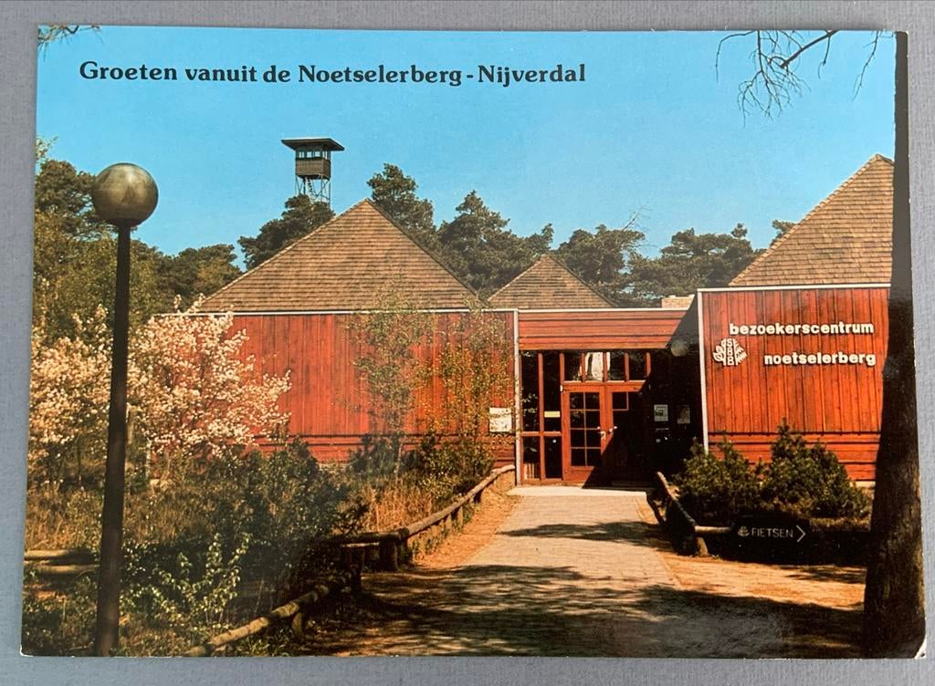 Bezoekerscentrum Staatsbosbeheer Noetselerberg Nijverdal, Ophalen of Verzenden, 1980 tot heden, Ongelopen, Overijssel