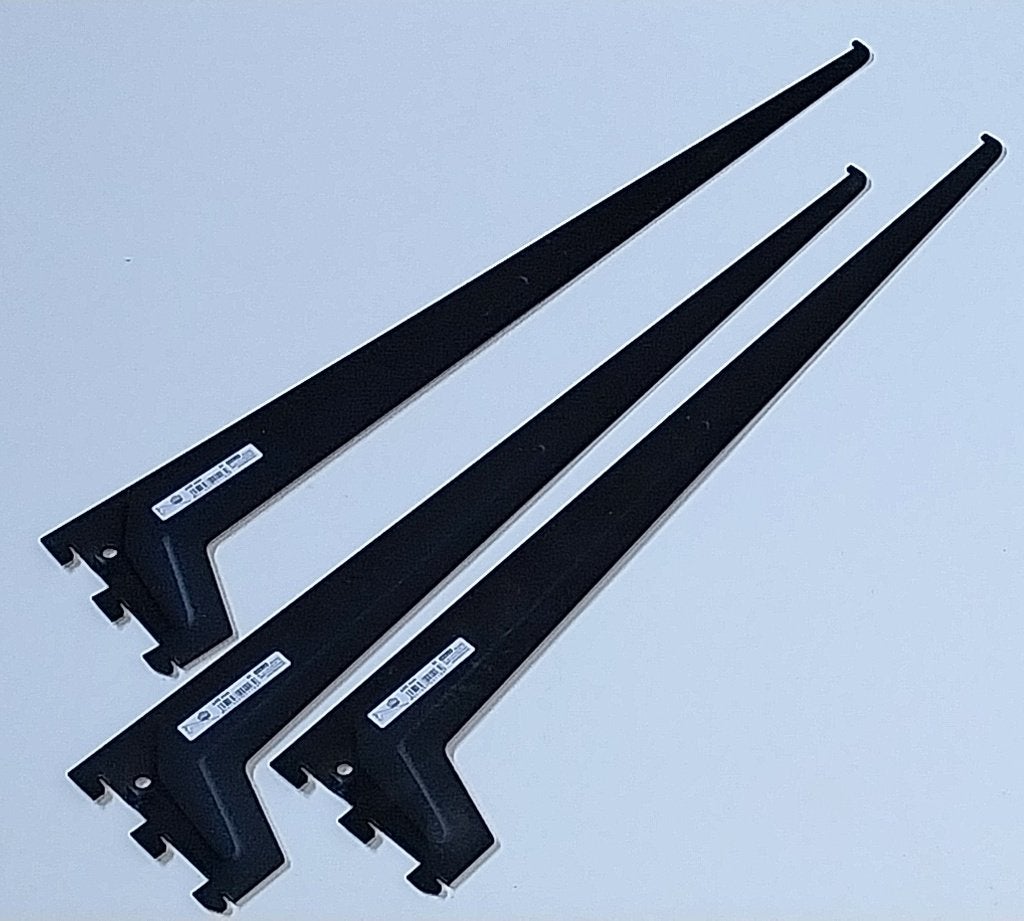 Set á 3 st. NIEUWE Dolle Plankdragers enkel 60 cm zwart, Ophalen of Verzenden, Nieuw