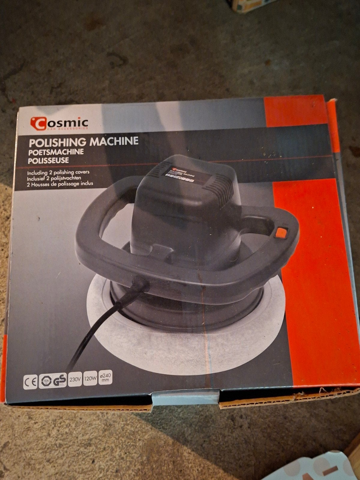 Cosmic Poetsmachine - Polijstmachine voor auto's, Auto diversen, Ophalen of Verzenden