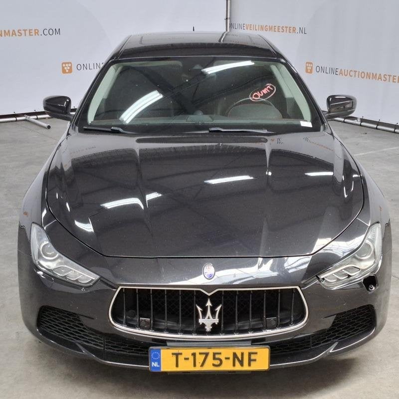 Personenauto, Maserati, Ghibli, 3.0 S Q4, 2017, Automaat, Euro 6, Zwart, Sedan