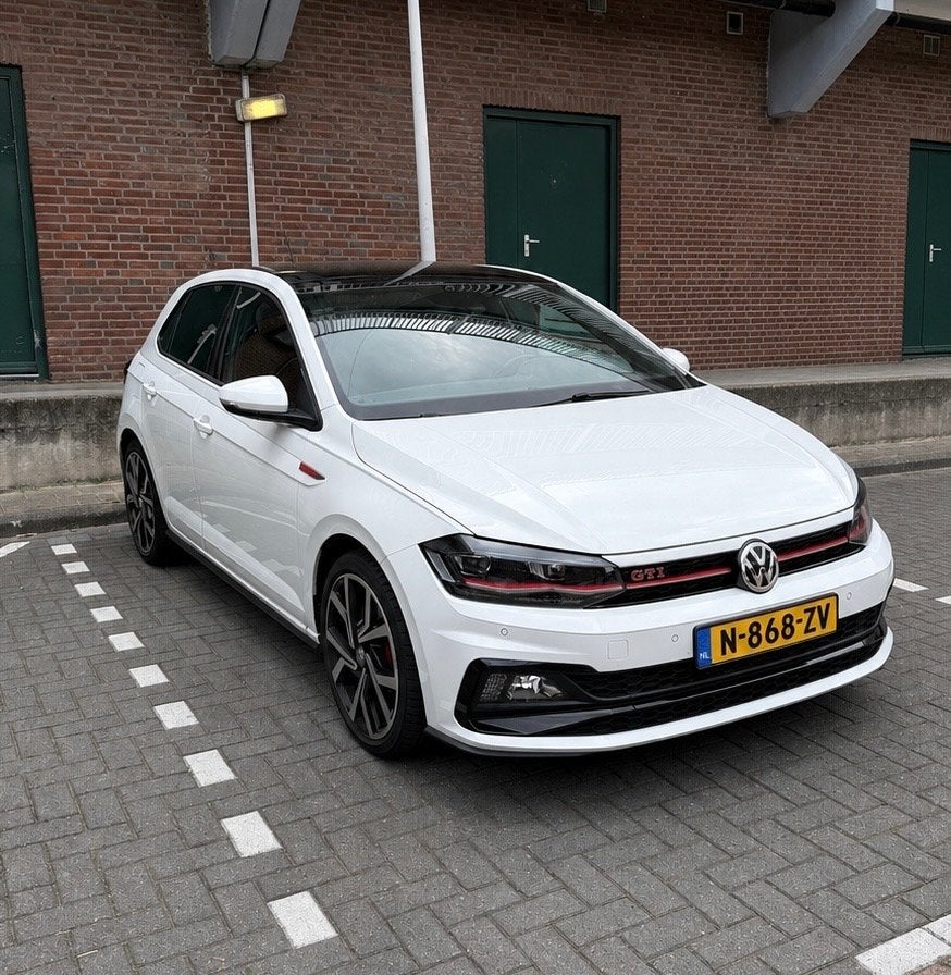 Volkswagen Polo 2.0 TSI 200pk 6-DSG 2020 Wit, Auto's, Zwart, 4 cilinders, 1984 cc, Wit