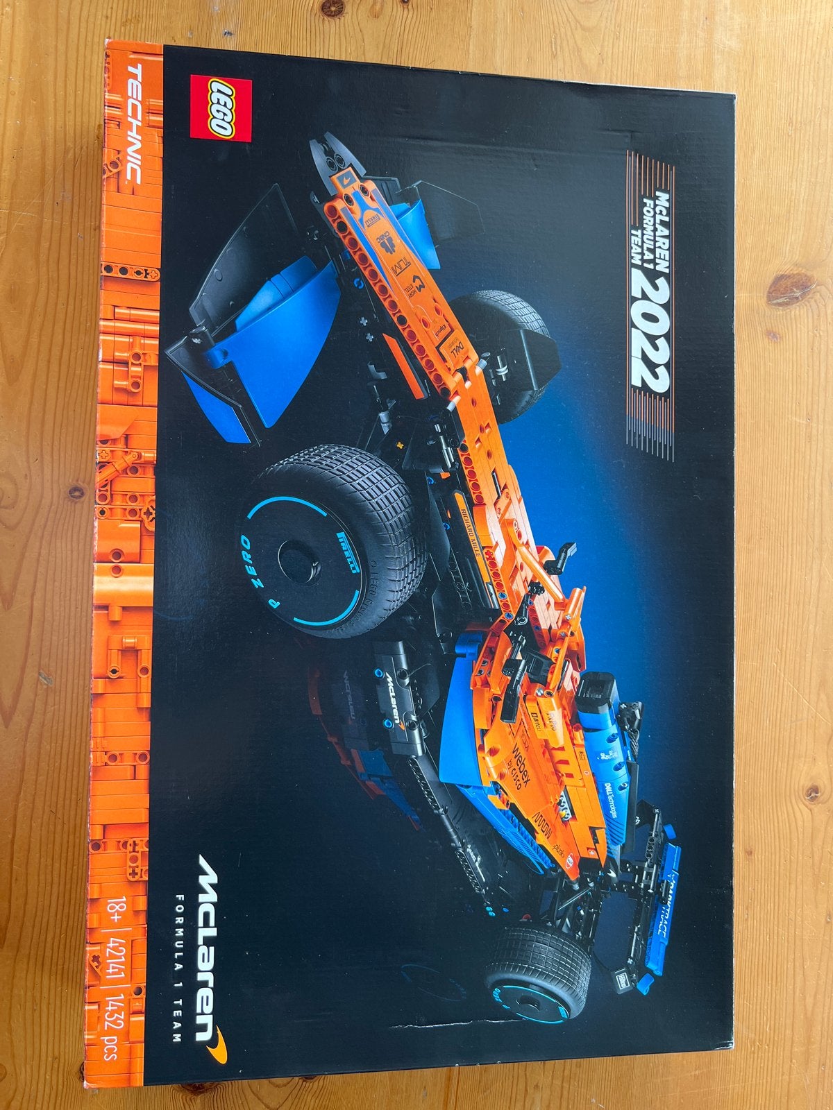Lego Technic McLaren Formule 1 Racewagen 42141, Lego, Nieuw, Ophalen of Verzenden, Technic