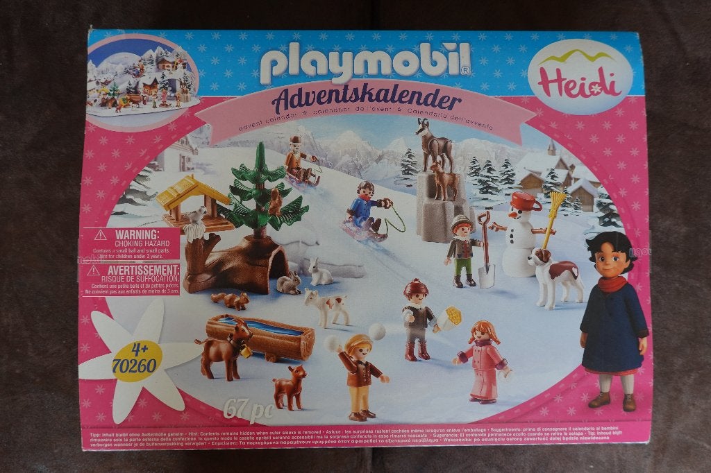 Playmobil Heidi adventskalender 70260, Kinderen en Baby's, Speelgoed | Playmobil, Complete set, Ophalen of Verzenden, Zo goed als nieuw