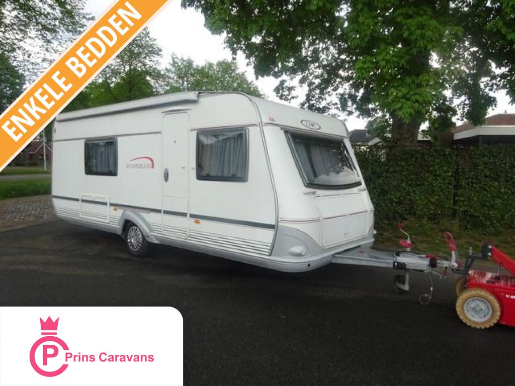 Lmc 520 HTE Enkele Bedden+Mover, Caravans en Kamperen, Caravans, Rondzit, Bedrijf, LMC en Münsterland, Overige typen