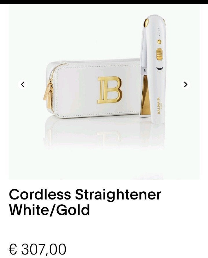 BALMAIN Limited Edition  draadloze Straightener  NIEUW, Ophalen of Verzenden, Nieuw