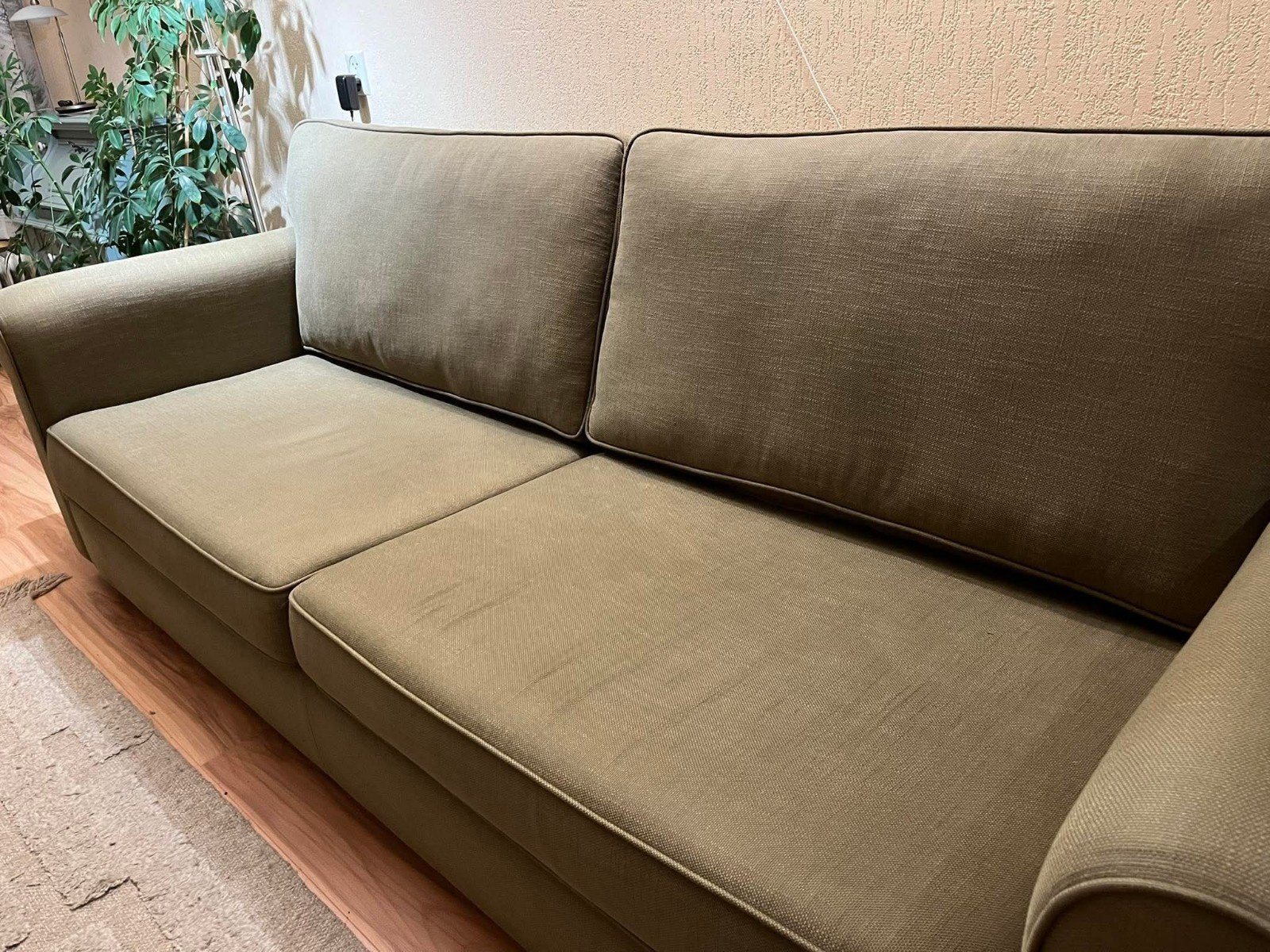 Gratis ruime tweezitsbank, Ophalen, Gebruikt, Tweepersoons, 75 tot 100 cm