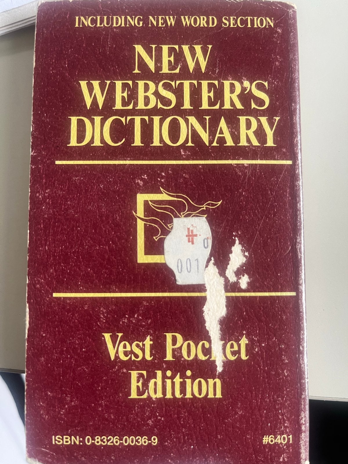 New Webster's Dictionary - Vest Pocket Edition, Ophalen of Verzenden, Gelezen, Overige uitgevers, Engels