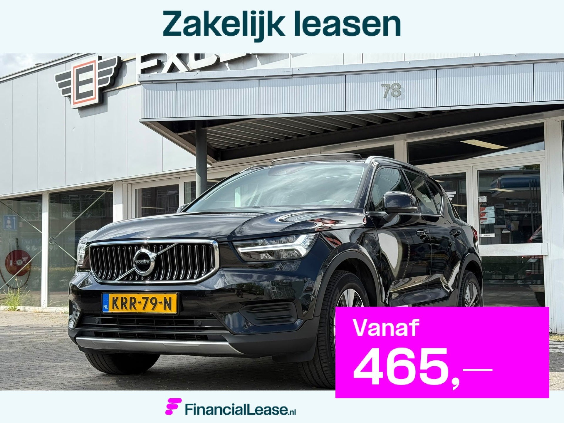 Volvo XC40 1.5 T4 Recharge Inscription Expression | Panorama, Dealer onderhouden, Stof, Zwart, Zwart