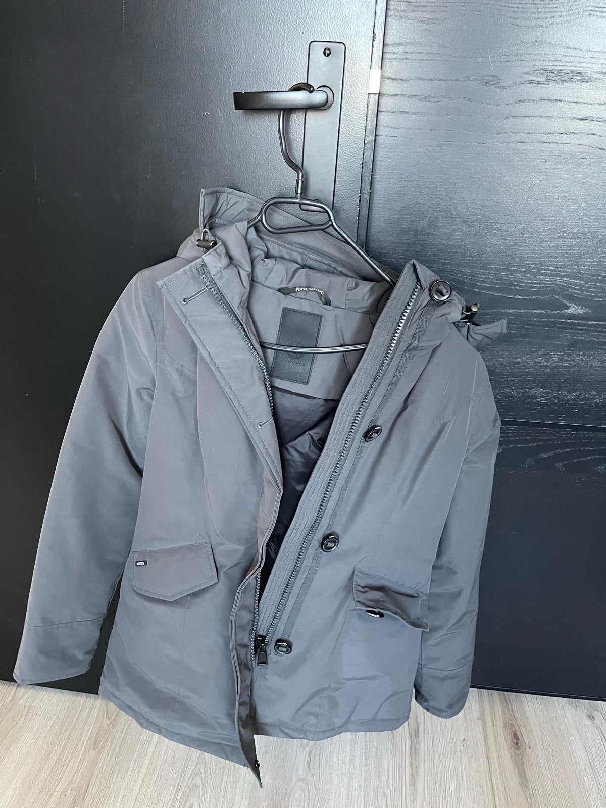 Airforce parka 2 pocket grijs XS, Kleding | Dames, Ophalen of Verzenden, Zo goed als nieuw, Maat 34 (XS) of kleiner, Grijs